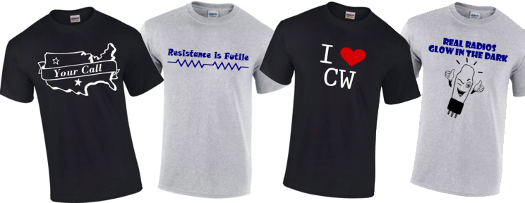 Have you got your HamShirt.com tshirts yet? Get your HamShirt.com goodies today